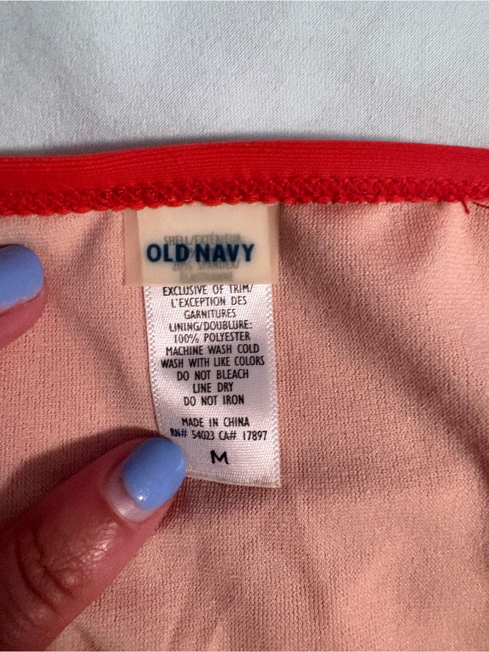 Old Navy Red Women’s Bikini Bottoms - Picture 2 of 4